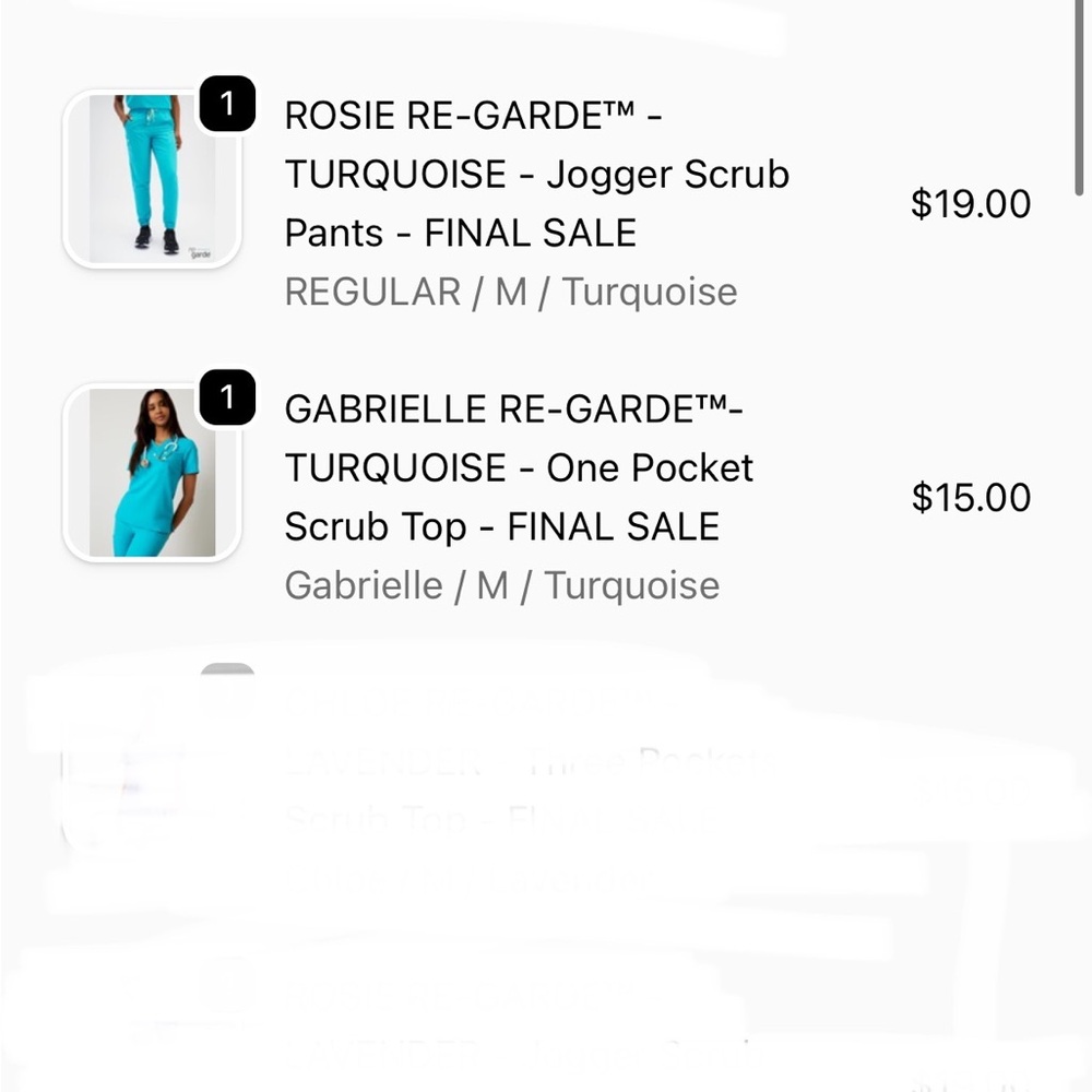 Scrub Set Womens